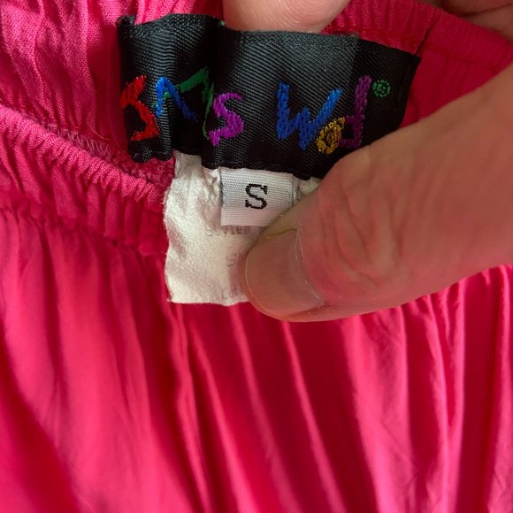 Jam's World Pants & Jumpsuits Jams World Long Deep Pink Drawstring